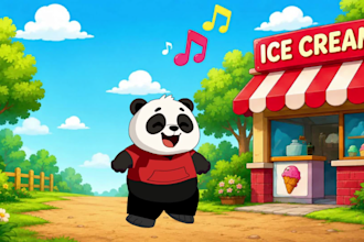 create 2d kids animation for children