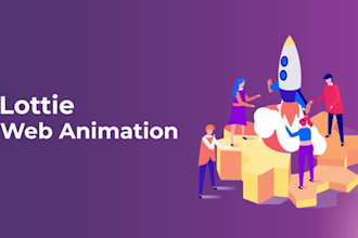 create lottie animation or svg and GIF in after effects