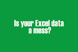 automate excel tasks, clean csv data and build dashboards