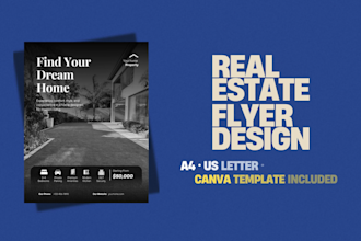 professional real estate flyers