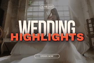 do cinematic wedding highlight within 24 hours