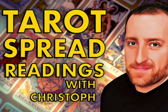 give a personal tarot spread reading on video in 24h