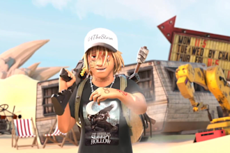 do 3d cartoon music video, 3d animated music video
