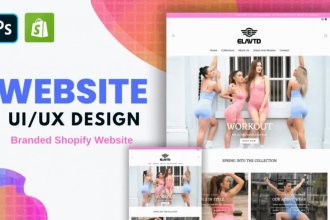 build ecommerce website on shopify