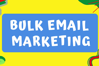 do bulk email marketing, email collection, and send by mailchimp