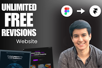 convert figma to framer, responsive website, professional landing page