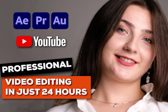 do professional youtube video editing