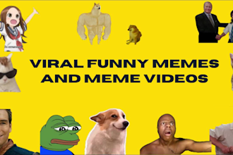 create viral funny memes and meme videos