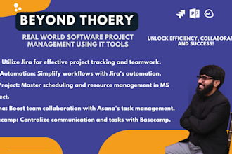 train you on project management using IT tools