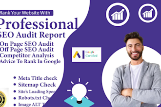 conduct expert seo audit reports for your website