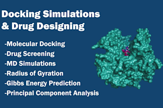 do molecular docking and MD simulations
