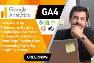 setup google analytics ga4 property
