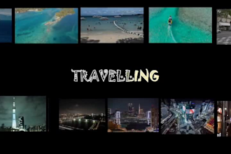 edit cinematic travel vlogs, reels and youtube videos
