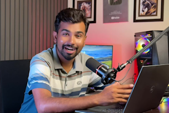 be your natural indian video spokesperson and ugc actor