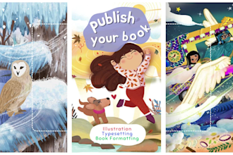 create whimsical illustrations for children book