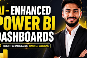 build an ai enhanced power bi dashboard with smart visuals and predictions