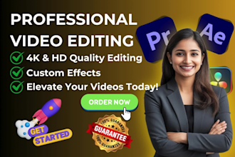 professionally edit viral youtube, tiktok videos with effect