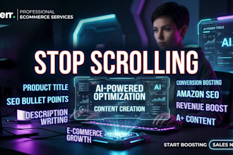 write SEO shopify and amazon product descriptions