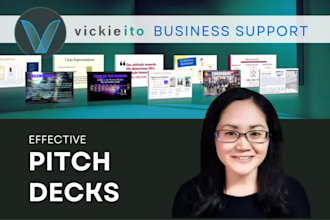 write your powerpoint presentation or pitch deck