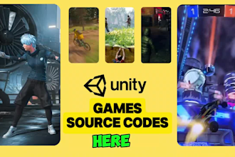 sell source codes for multiplayer unity 3d games