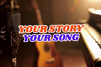 create a personalized song based on your story or emotions