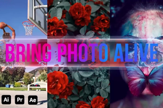 create custom photo animation and bring your images to life