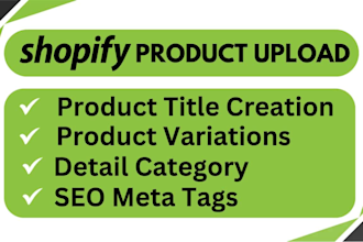 do shopify product listing, shopify listing, shopify upload, shopify lister