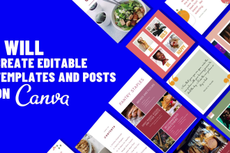 design canva templates for social media posts, ads, carousel