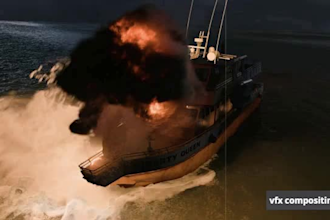 do vfx compositing 3d model, visual effect special effect 3d animation film edit