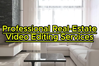 edit professional real estate videos, reels, and property promos in 24 hours