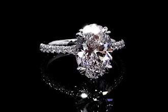 render photorealistic 3d jewelry design, 3d jewelry animation, cgi ring modeling