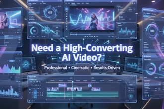 create ai ads, ai video commercials and promotional videos