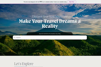 do wix hotel booking website travel agent vacation website  wix redesign website