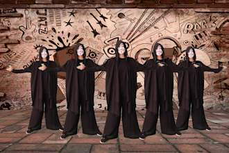 wear mask and dance to your song with hiphop style