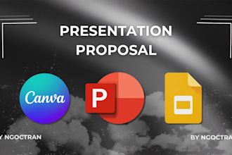 design a powerpoint presentation and canva