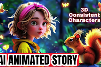 create ai animation story, anime ai art, ai video art with nsfw or sfw art
