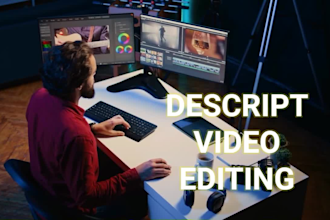 edit your podcast audio and videos recording on descript