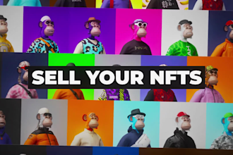 create an engaging nft promo video