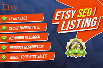 do etsy SEO for etsy product listings that boost etsy sales