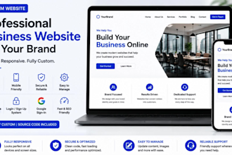 build a service business website with appointment booking and client login