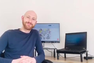 teach english via zoom with british accent