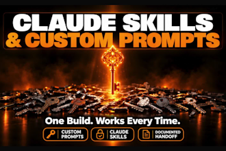 build custom claude prompt, claude skill, chatgpt claude prompt engineer