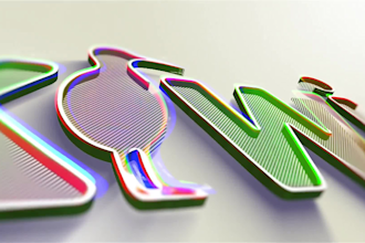 design a professional logo and create a stunning reveal animation