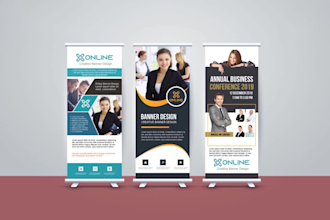 do billboard, rollup, signage, yard sign, feather flag with quick delivery