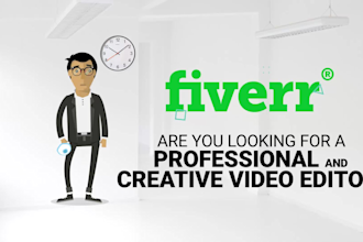 do professional video editing and motion graphics