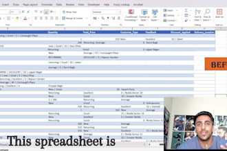 clean, remove duplicates and fix errors in microsoft excel