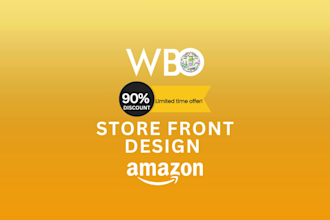 create a professional storefront for amazon