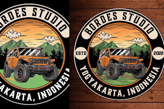 create vintage logo design automotive, car, vehicle bussines