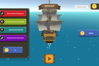 create a unity game or prototype based on your idea