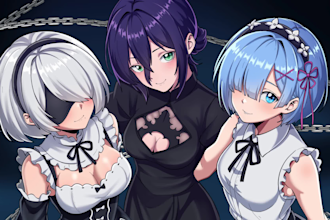 draw anime illustration for your oc, fanart, and character design